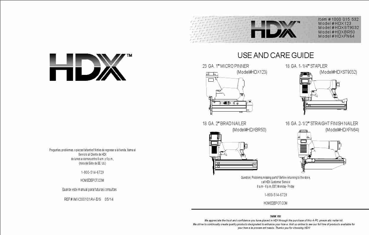 Hdx 18 Gauge Brad Nailer Manual-page_pdf